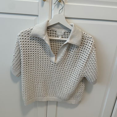 Maglione a maniche corte