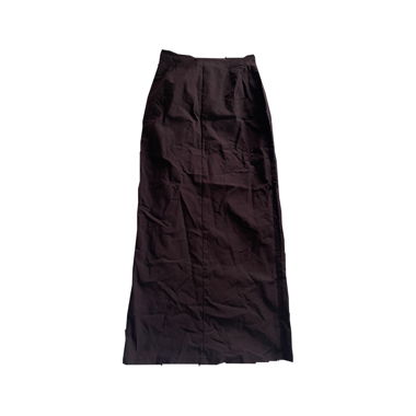 Jupe longue maxi brune