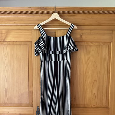 Gestreifter Jumpsuit