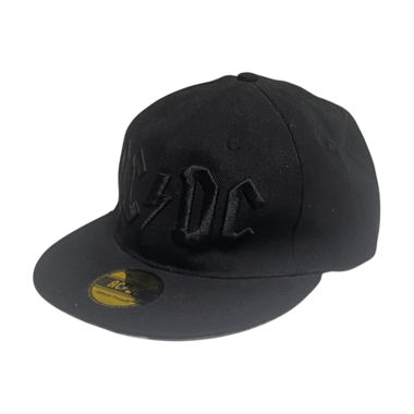 Casquette Snapback brodée AC/DC, Noir, Taille unique