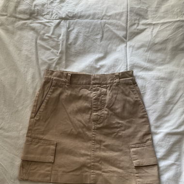 Jupe beige 