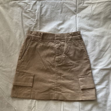 Jupe beige 