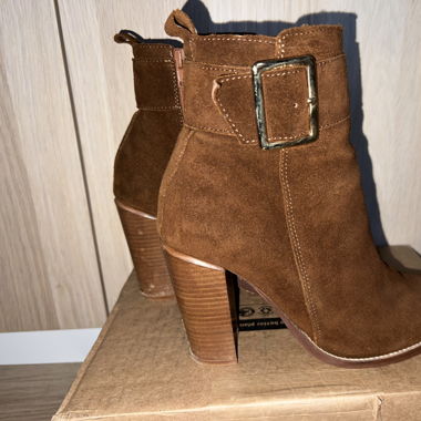 Stiefelette, 39, kamelbraun