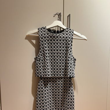 Gemustertes Kleid 