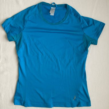 t-shirt sintetico blu