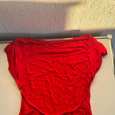 Backless Top Red / Rückfreies Top rot