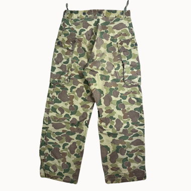 Pantalon Camouflage Frog Skin Duck des Années 1950 (31x27)