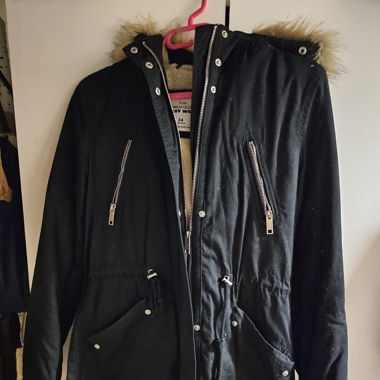 Parka chaude Tally Weijl noire T34 hiver