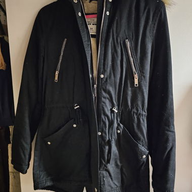 Parka caldo Tally Weijl nero T34 inverno