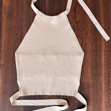 „Windsor“ Strick-Top beige Gr. S Neuwertig 
