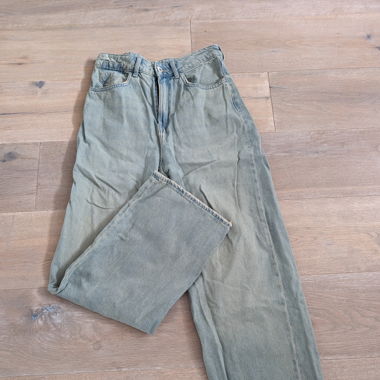 Blau/Grüne Jeans