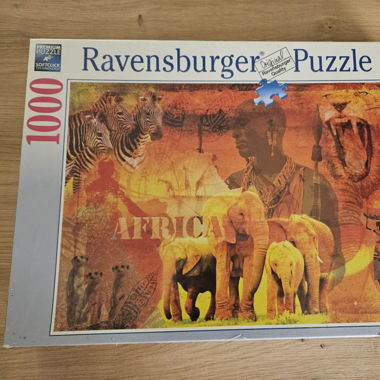 Puzzle noch im Plastik eingepackt 
