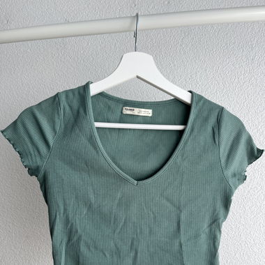 Top estivo verde chiaro carino