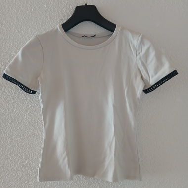 T-shirt Zara bianco