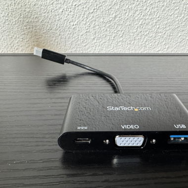 StarTech USB-C to VGA Multifunction Adapter