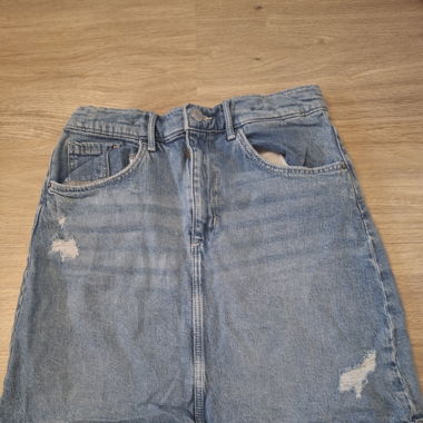 Jupe en jeans 