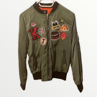 Kahki Bomber Jacket