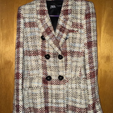 Blazer tweed ZARA donna XS