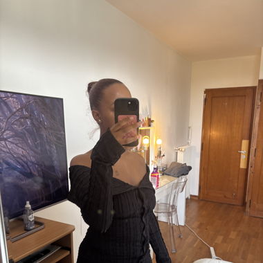 Robe noir shein