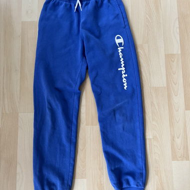 Champion kids sweatpants blue size 138/142