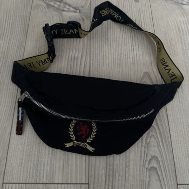 Tommy Jeans black waist bag