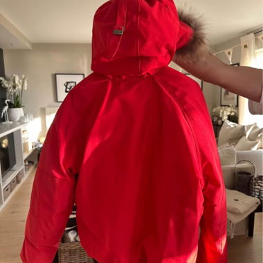 Red Canada Goose Bomber
