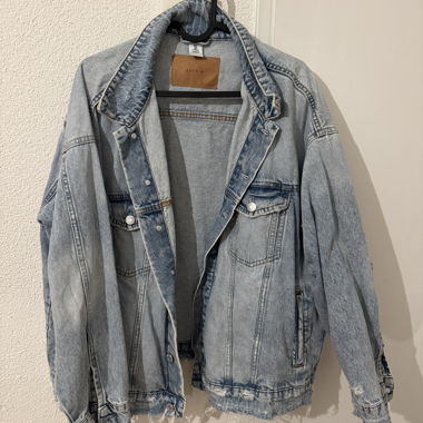 Jeansjacke hellblau