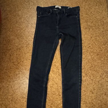 Skinny Jeans Zara blau