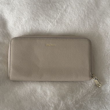 DKNY zip-around wallet