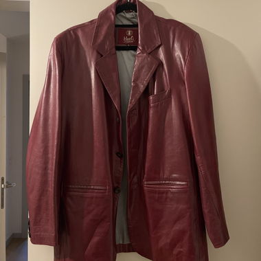 Oversized Vintage Leather Jacket 