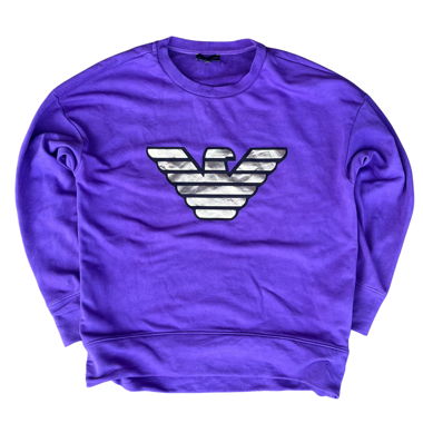 Maglione Emporio Armani Viola/Argento