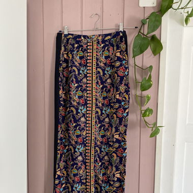 Langer Rock mit Paisley Muster