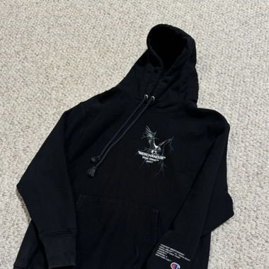 travis scott x virgil abloh hoodie - size S