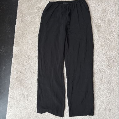Black Linen Pants Zara