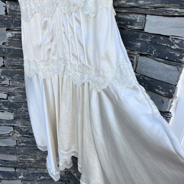 Beautiful Satin Lace Dress