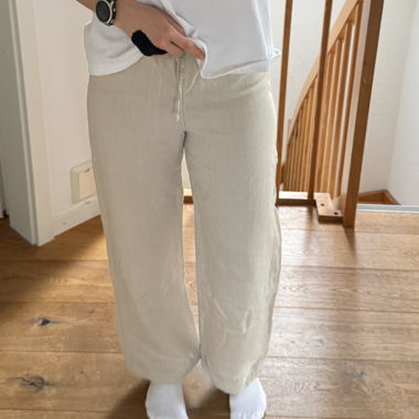 Leinen Hose