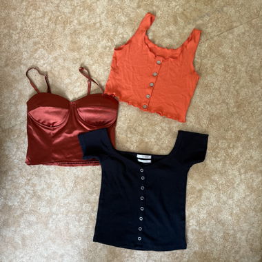 Mixed Women’s Tops 3-Piece Set