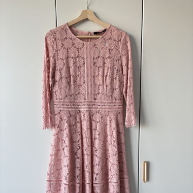 Rosa Cocktailkleid