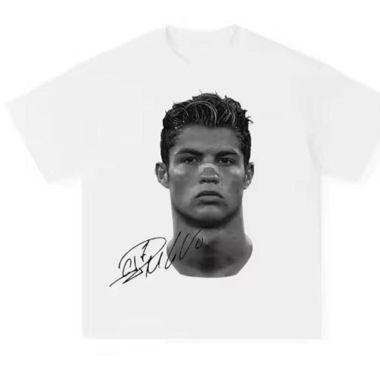 Cristiano Ronaldo Y2K Soccer Tshirt