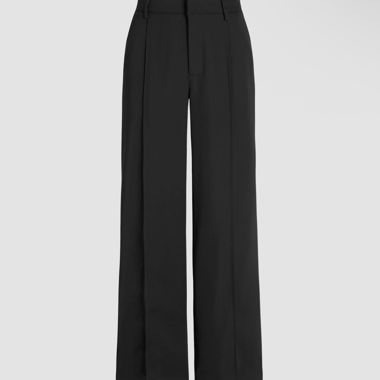 Pantalon de costume noir femme
