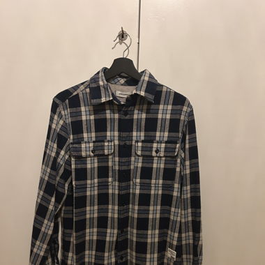 Jack & Jones Blue Flannel Shirt