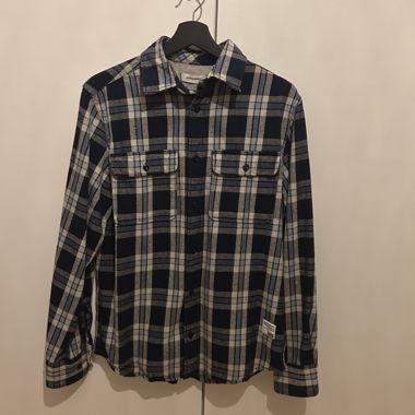 Jack & Jones Blue Flannel Shirt