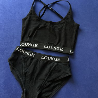 Set intimo Lounge nero