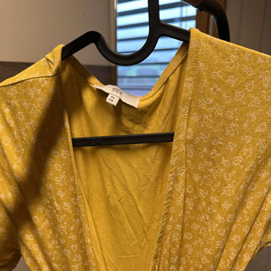 Sommerkleid-senfgelb