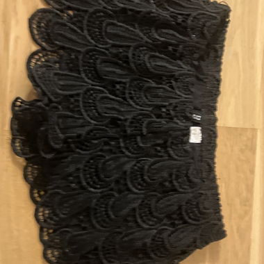 Schwarze kurze Sommer Hose 