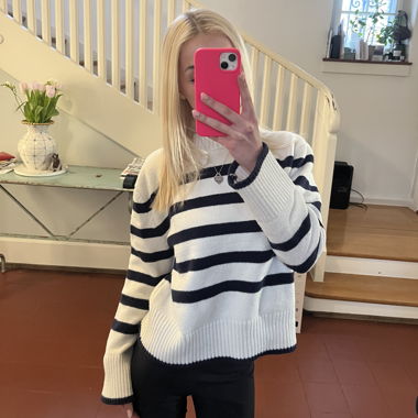 Pull en maille rayé Subdued, taille M