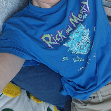Rick and Morty graphic shirt