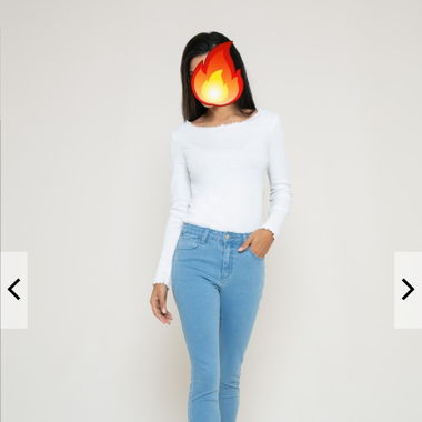 Jeans Hose Capri