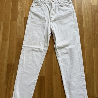Jeans blancs Zara, taille UE 36