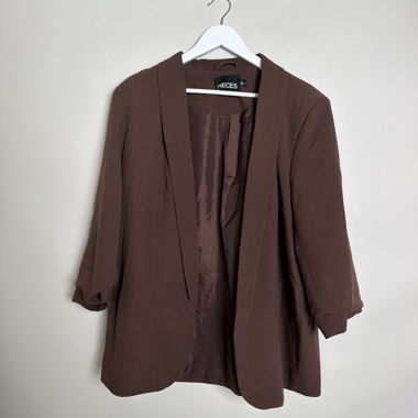 Brown PIECES Blazer